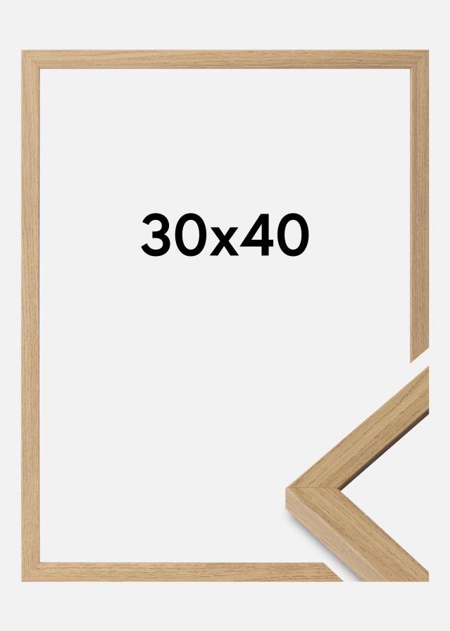 Keret Ares Akrilüveg Natural Oak 30x40 cm