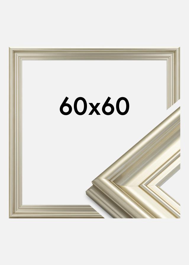 Keret Mora Prémium Ezüst 60x60 cm