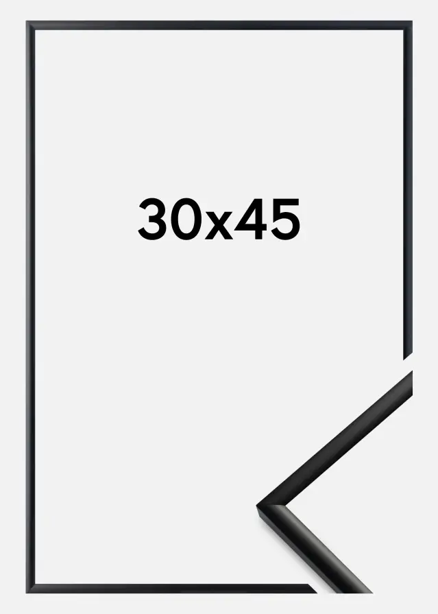 Keret New Lifestyle Akrilüveg Matt Fekete 30x45 cm