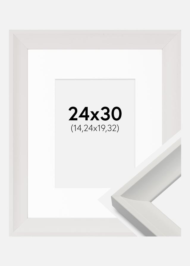 Keret Öjaren Fehér 24x30 cm - Paszpartu Fehér 6x8 inches
