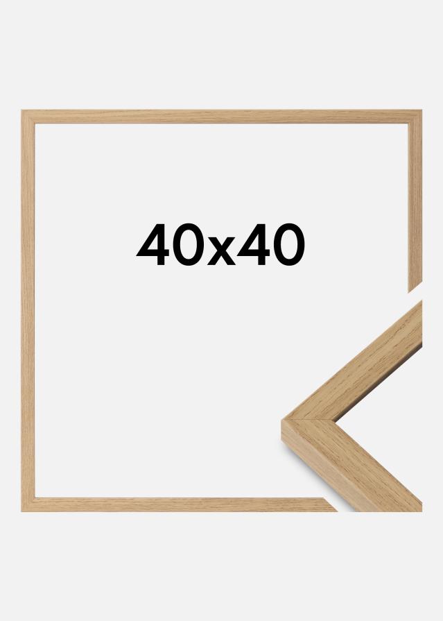 Keret Ares Akrilüveg Natural Oak 40x40 cm