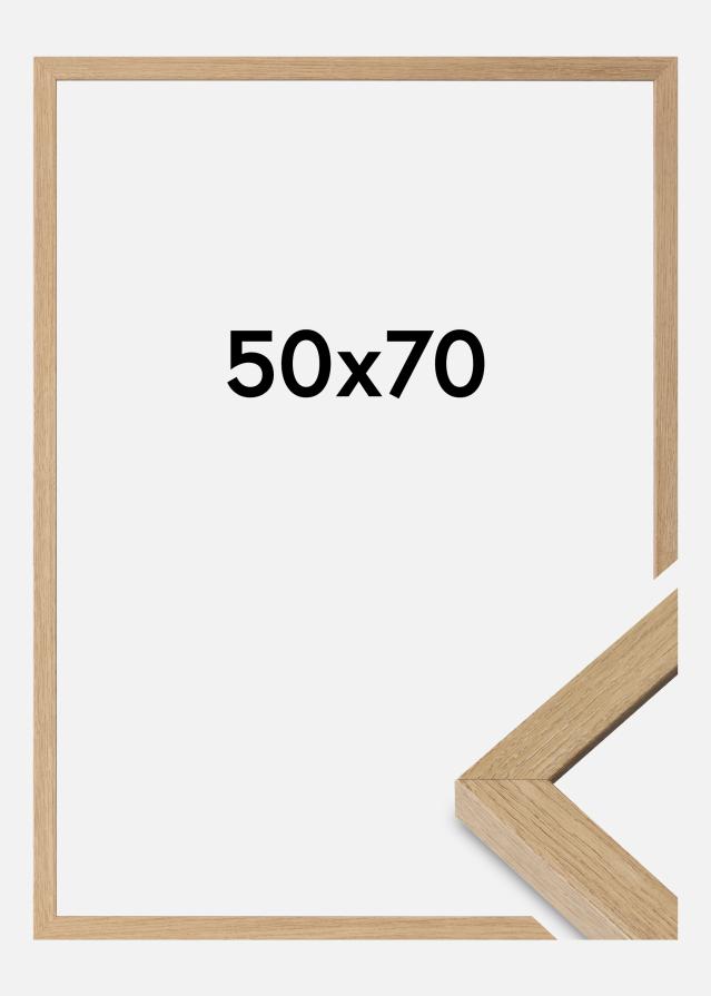 Keret Hermes Akrilüveg Natural Oak 50x70 cm