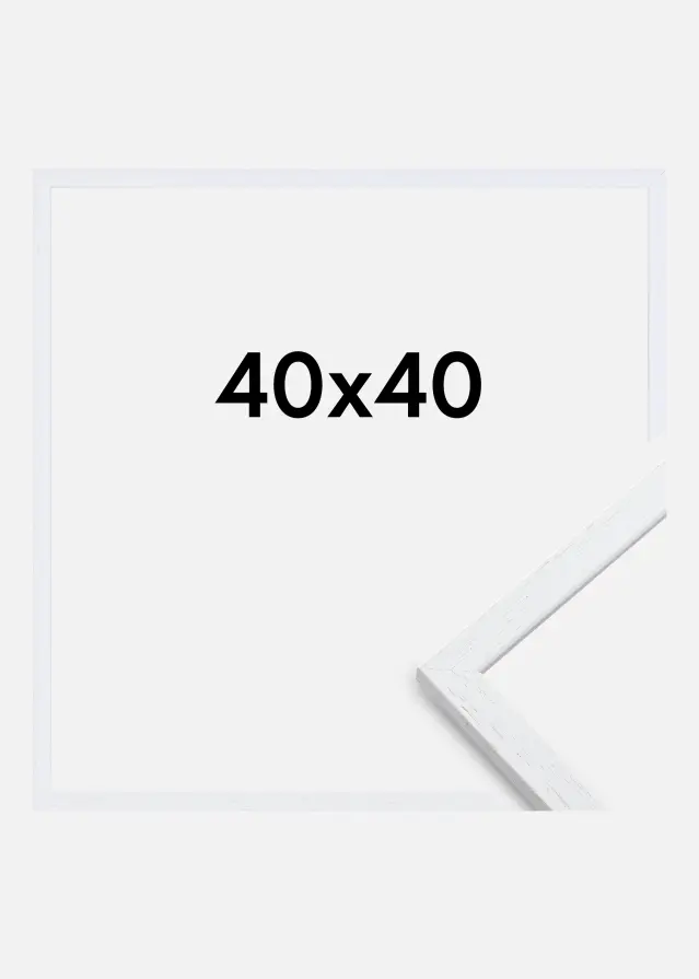 Keret Edsbyn Akrilüveg Warm White 40x40 cm