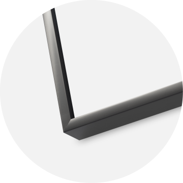 Keret Nielsen Prémium Alpha Csiszolt Fekete 60x60 cm