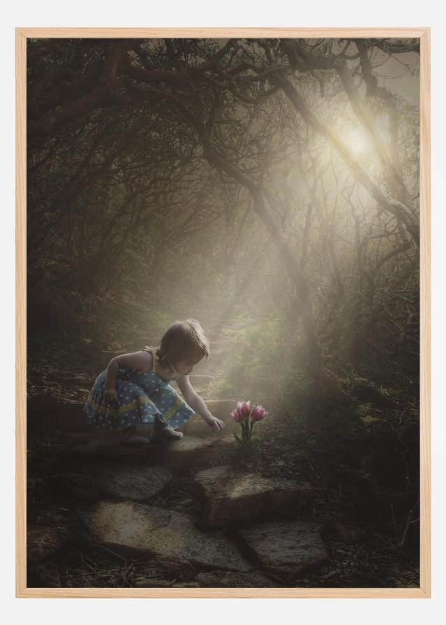 Light Up The Flower Poszter