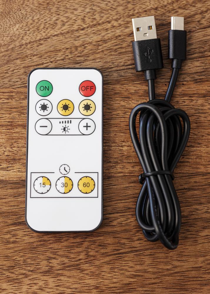 KAILA Glimmer elemes Képkivilágítás 55 cm - Arany