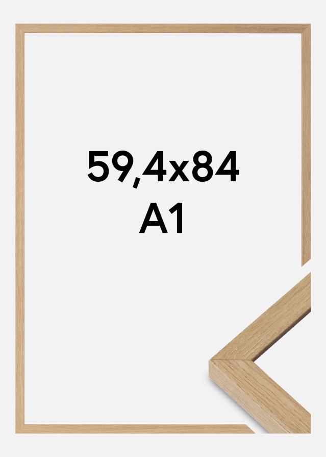 Keret Hermes Akrilüveg Natúr Tölgy 59,4x84,1 cm (A1)