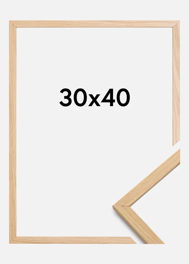 Keret Edsbyn Akrilüveg Tölgy 30x40 cm