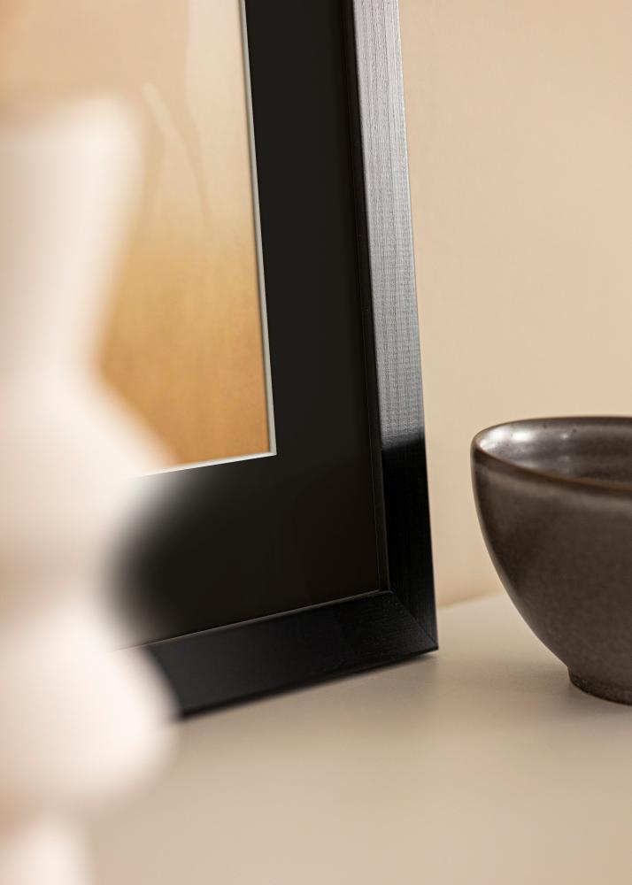 Keret Trendline Fekete 35x45 cm - Paszpartu Fekete 24x34 cm