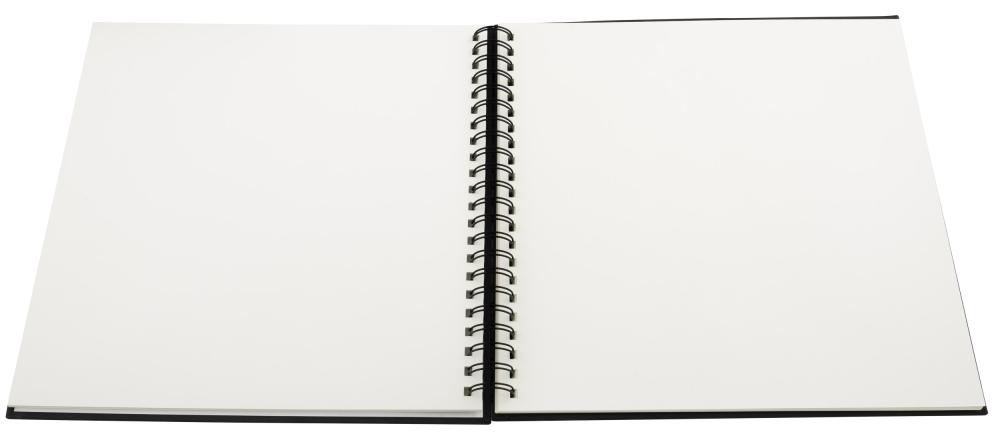 Fun Spirál album Rózsaszín - 30x30 cm (50 Fehérek Oldalak / 25 lap)