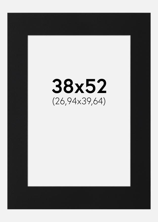 Paszpartu Fekete Standard (Fehér Mag) 38x52 cm (26,94x39,64)