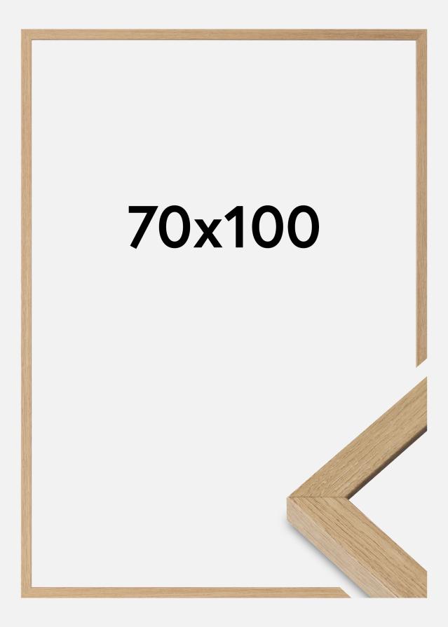 Keret Hermes Akrilüveg Natural Oak 70x100 cm