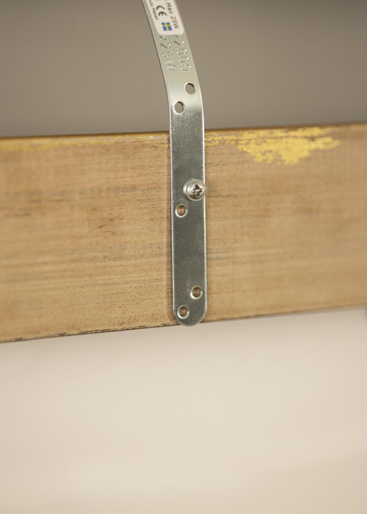 Eklunds Art 2 Képmegvilágító lámpa - szálcsiszolt alumínium