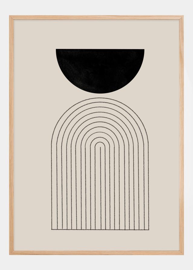 Flow Shapes No1 Poszter