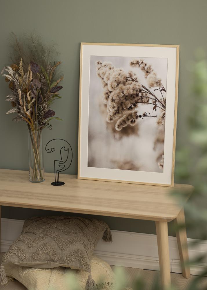 Keret Galant Erdeifenyő 30x30 cm - Paszpartu Fehér 20x20 cm