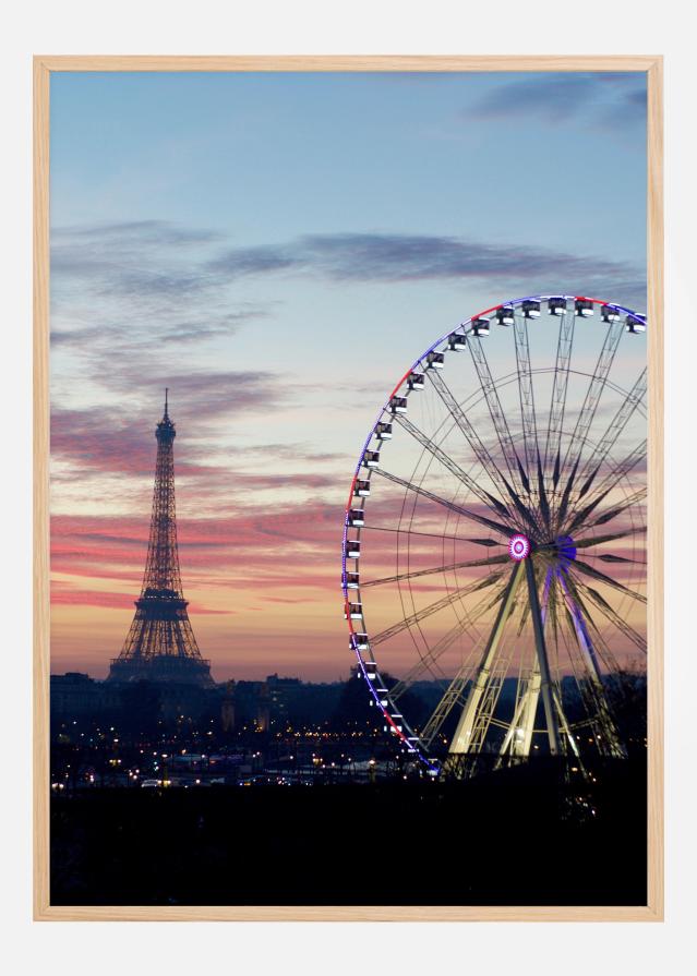 Paris Wheel Poszter
