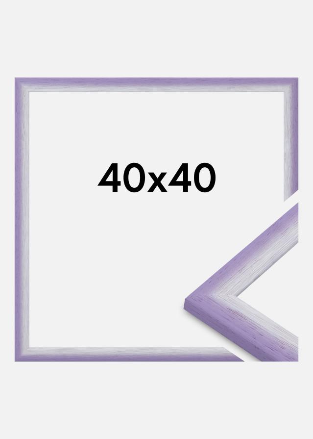 Keret Cornwall Akrilüveg Világoslila 40x40 cm