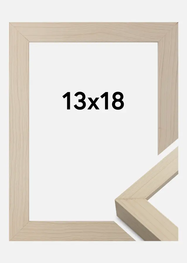 Keret New Stockholm Natúr 13x18 cm
