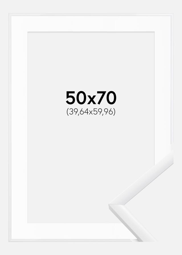 Keret New Lifestyle Fehér 50x70 cm - Paszpartu Fehér 16x24 inches