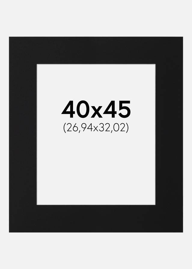 Paszpartu Fekete Standard (Fehér Mag) 40x45 cm (26,94x32,02)