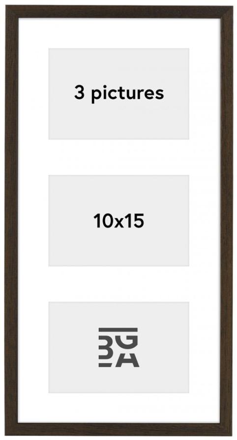 Edsbyn Kollázs keret XIII Dió - 3 Képek (10x15 cm)