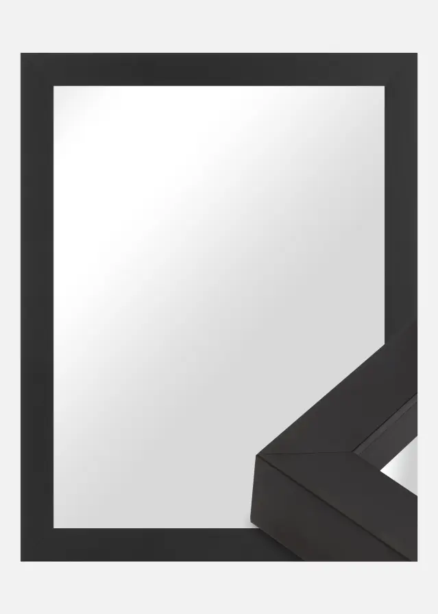 Tükör Tyr Fekete - Egyéni méret