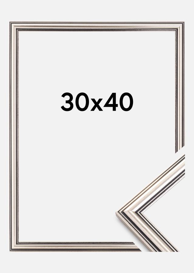 Keret Tango Ezüst 30x40 cm