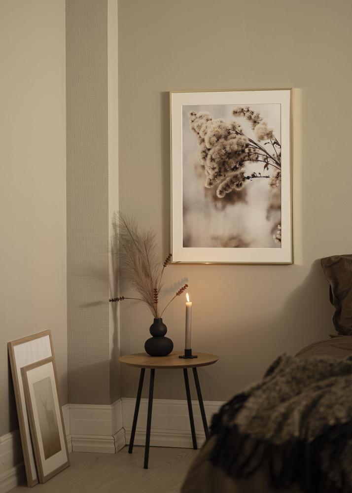 Keret Alumínium Akrilüveg Csiszolt Arany 50x70 cm