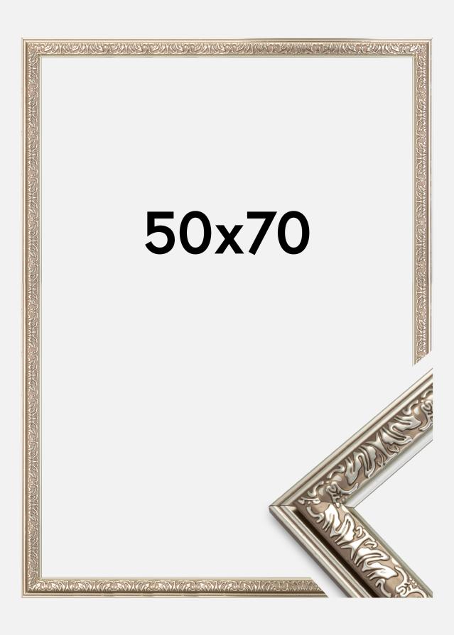 Keret Nostalgia Ezüst 50x70 cm