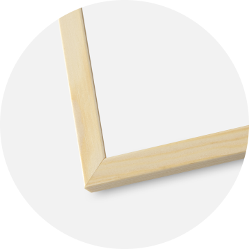 Keret Galant Erdeifenyő 30x30 cm - Paszpartu Fehér 20x20 cm