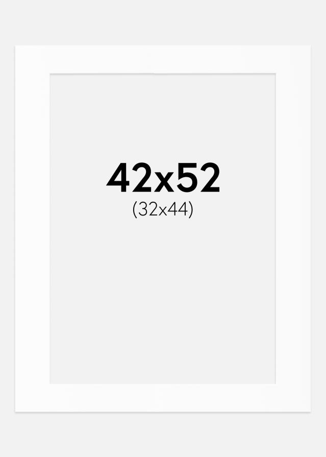 Paszpartu Standard fehér (fehér mag) 42x52 cm (32x44)