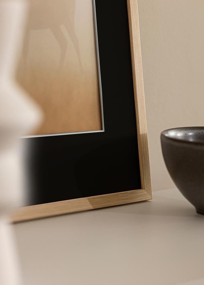 Keret Galant Tölgy 40x40 cm - Paszpartu Fekete 32x32 cm