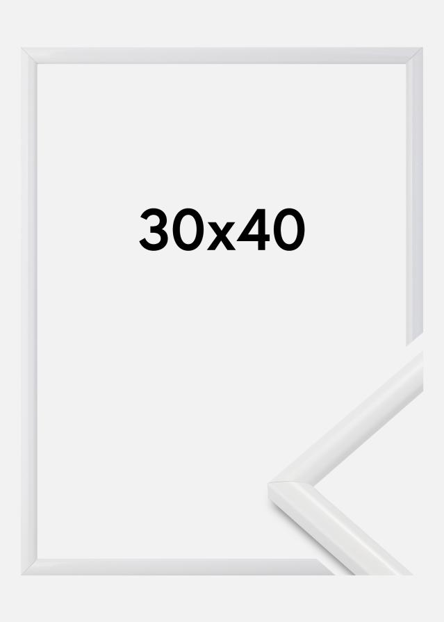 Keret Newline Fehér 30x40 cm