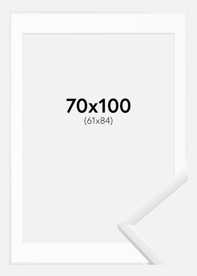 Keret New Lifestyle Fehér 70x100 cm - Paszpartu Fehér 62x85 cm