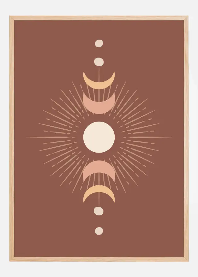 Moonphase No3 Poszter