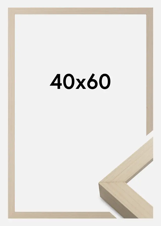 Keret New Stockholm Natúr 40x60 cm