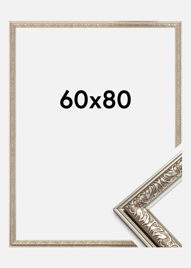 Keret Nostalgia Ezüst 60x80 cm