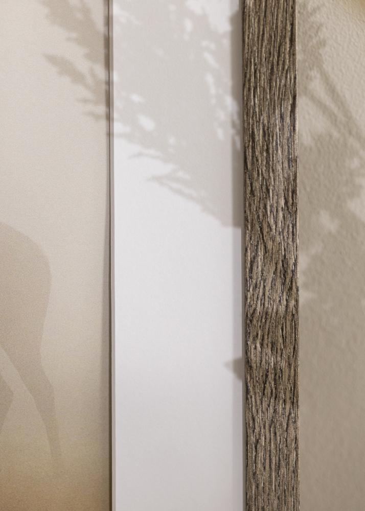 Keret Elegáns Akrilüveg Dark Grey Oak 60x80 cm