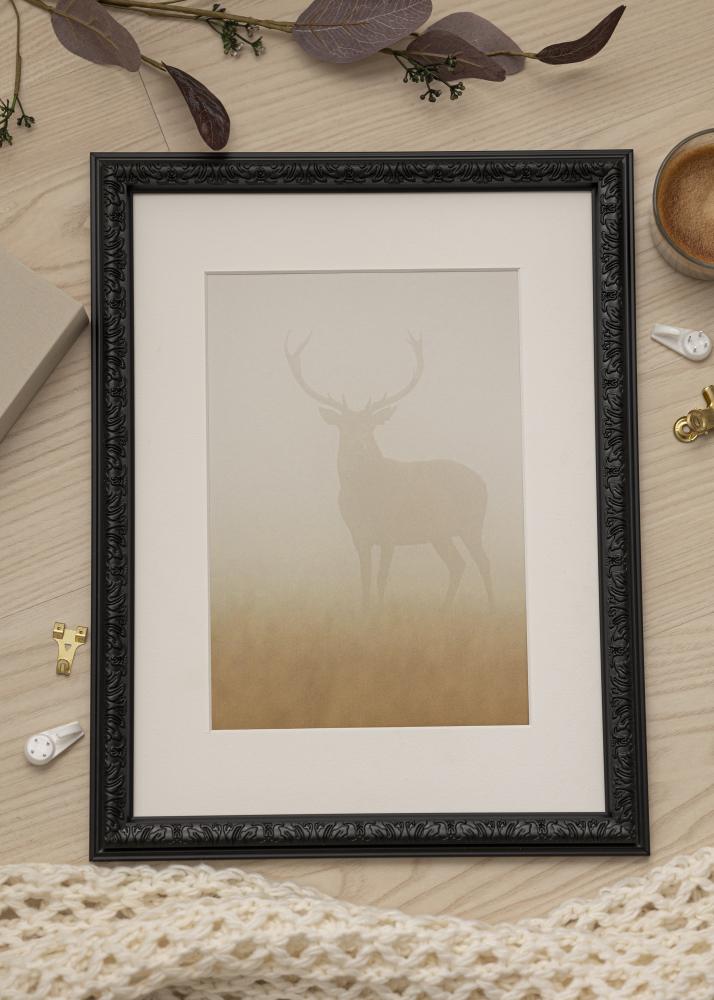 Keret Nostalgia Fekete 30x40 cm