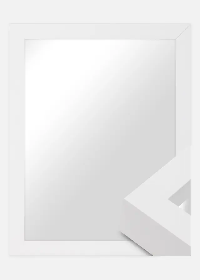 Tükör Tyr Fehér - Egyéni méret