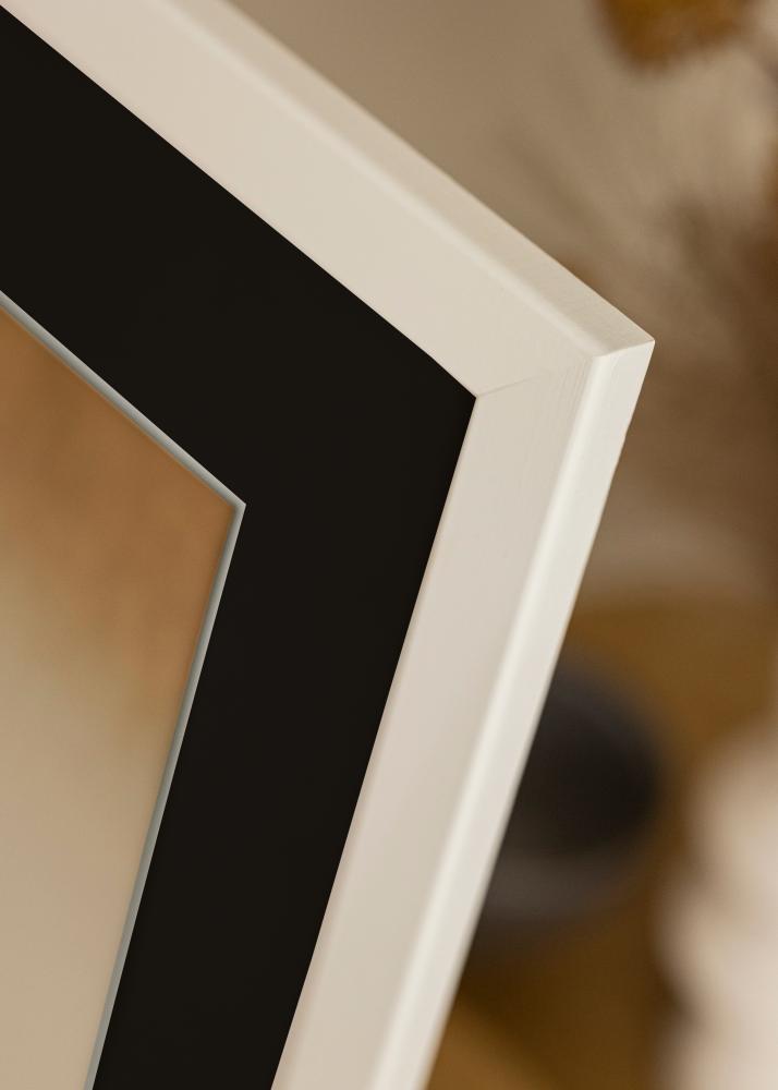 Keret Trendline Fehér 55x70 cm - Paszpartu Fekete 43,2x61 cm (A2+)