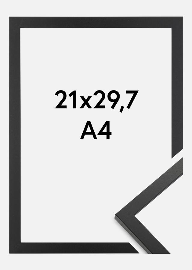 Keret Trendy Akrilüveg Fekete 21x29,7 cm (A4)