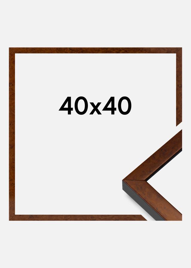 Keret Ares Akrilüveg Burr Walnut 40x40 cm