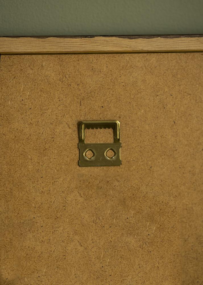 Tükör Visszafogott Smoked Oak 40x80 cm