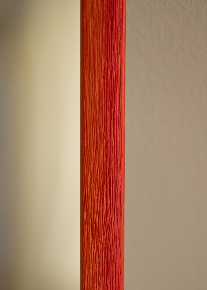 Tükör Cornwall Piros - Egyéni méret