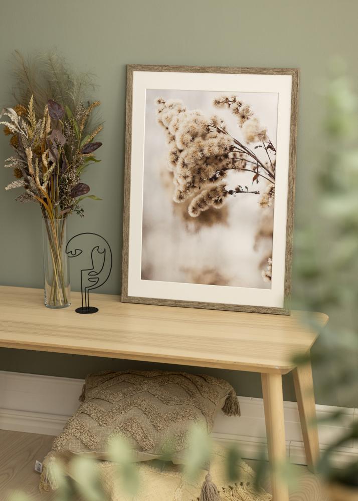 Keret Elegáns Akrilüveg Dark Grey Oak 60x80 cm