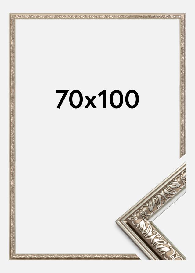 Keret Nostalgia Ezüst 70x100 cm