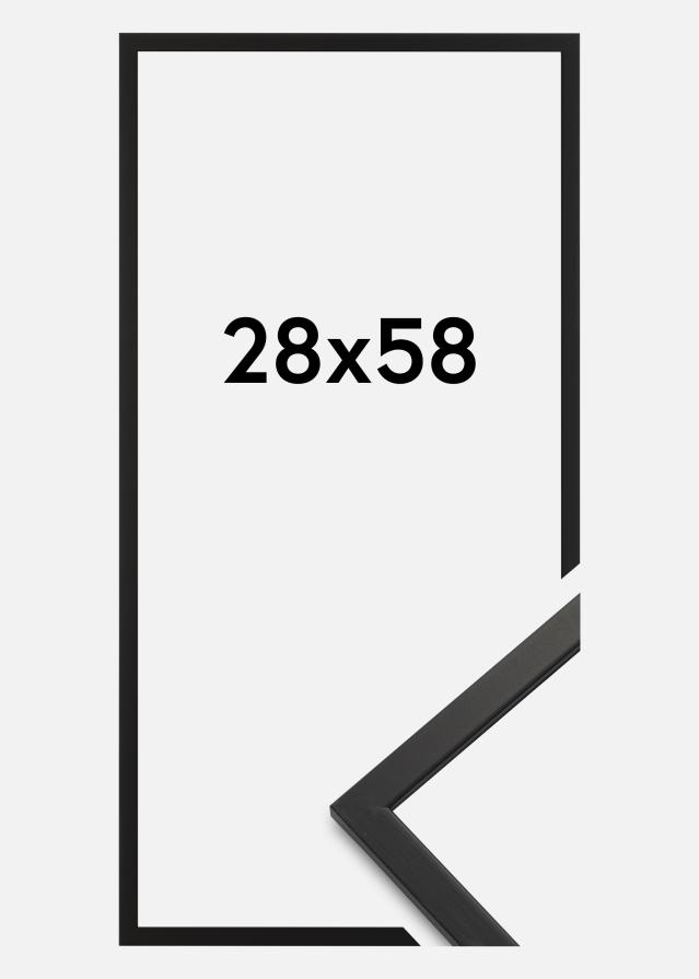 Keret Edsbyn Fekete 28x58 cm