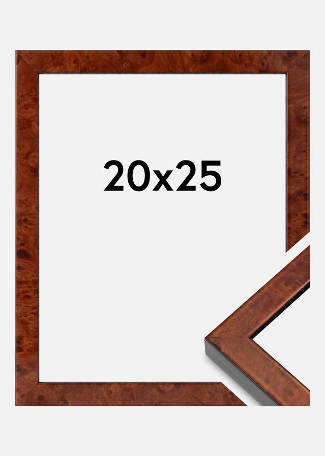 Keret Hermes Akrilüveg Burr Walnut 20x25 cm