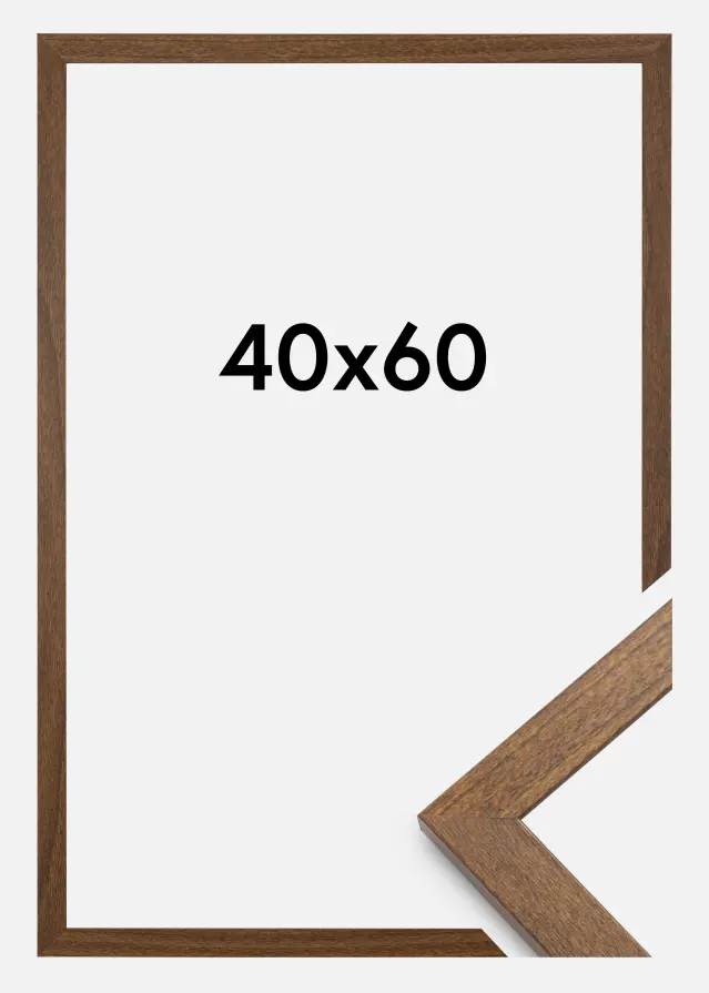 Keret Elegáns Akrilüveg Warm Brown 40x60 cm